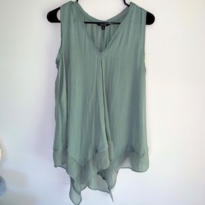 Teal Simply Vera Flowing Tank Top